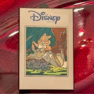Disney 2003 Catalog Cover Art Set #6 Thumper & Miss Bunny LE 3500 Pin